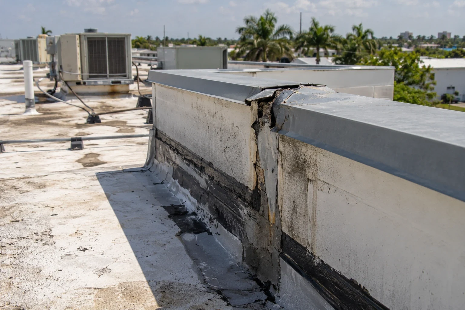 Flashing Failure Repair in Pompano Beach, FL