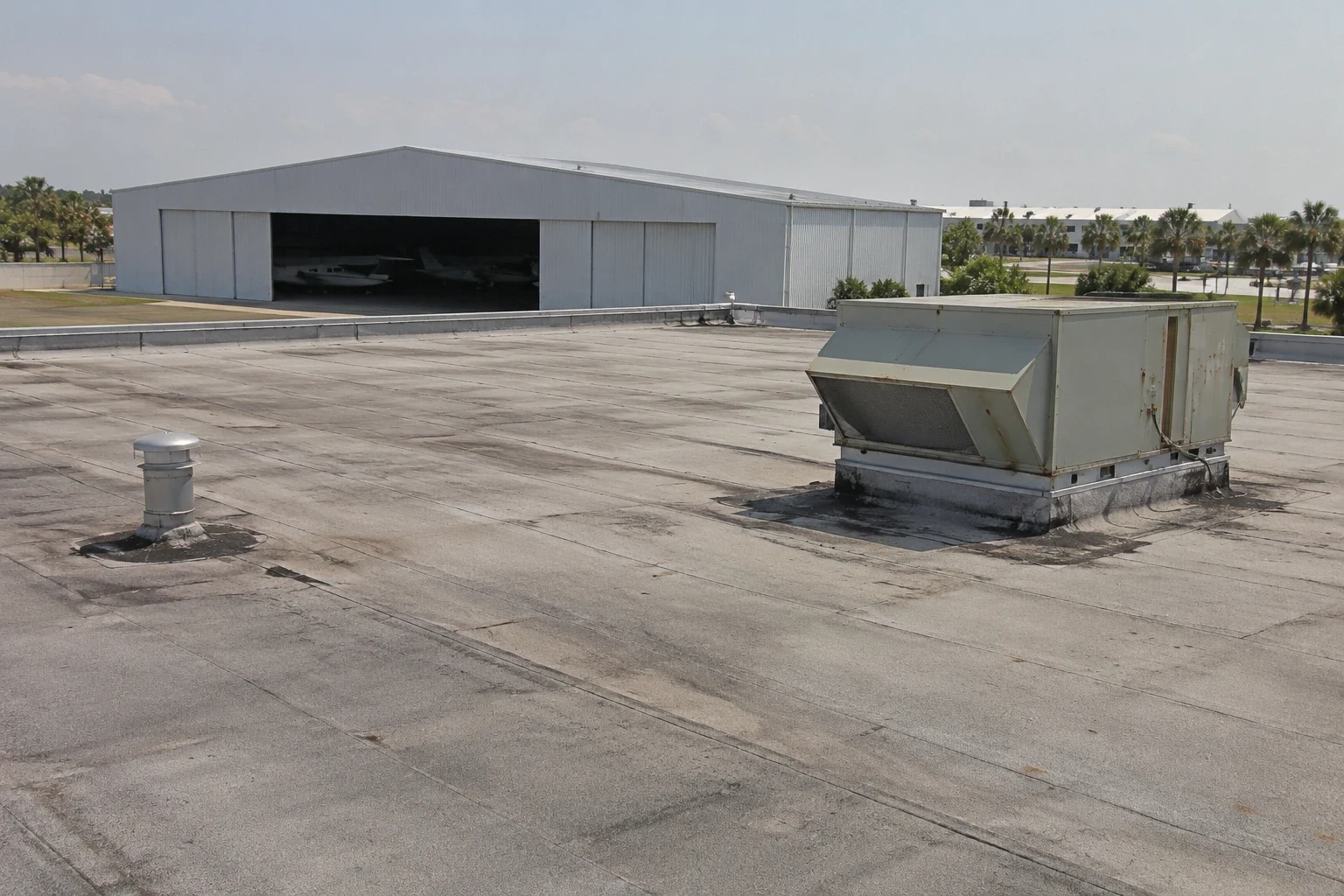 Aircraft Hangar Roofing in Pompano Beach, FL Aircraft Hangar Roofing in Pompano Beach, FL