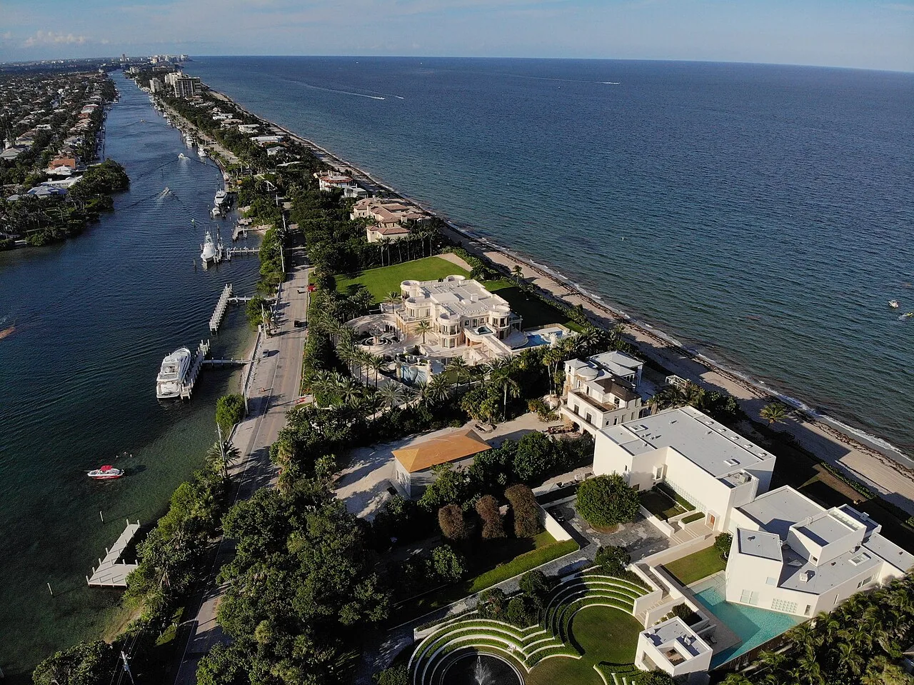 Hillsboro Inlet and the Pompano Beach coast