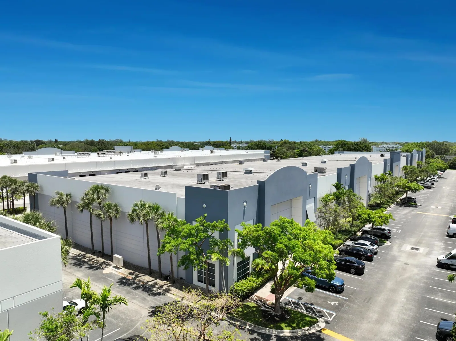 Commercial Roofing at Powerline Industrial Park, Pompano Beach, FL