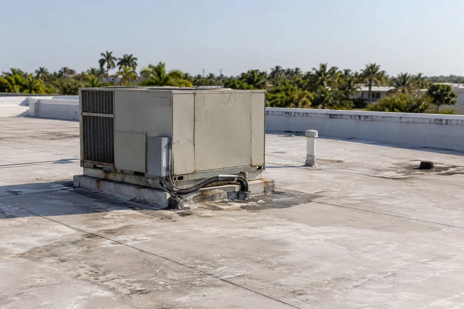 Occupied Building Reroofing in Pompano Beach, FL